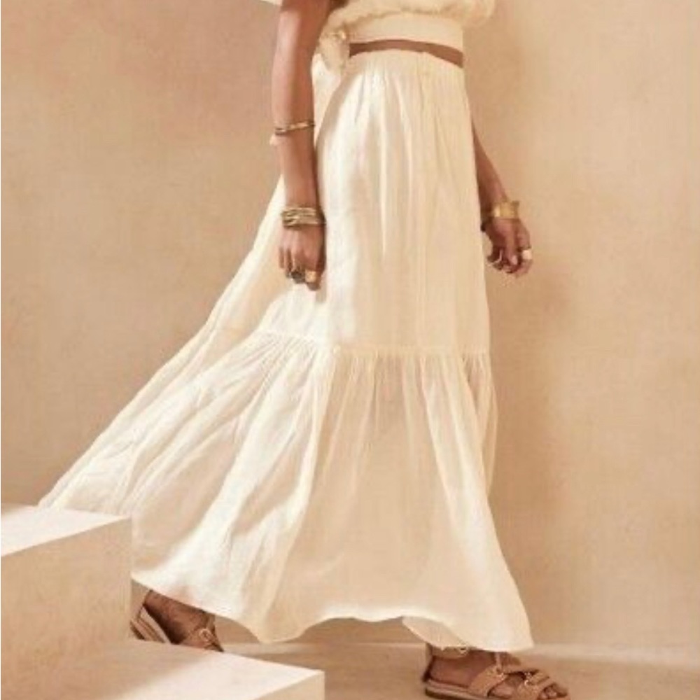 NWT Size S Banana Republic Ramie Maxi